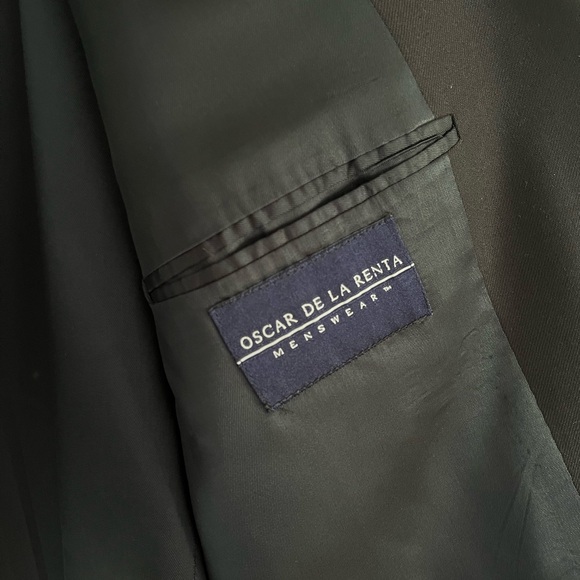 Vintage Oscar De La Renta Suit Jacket Blazer Mens - Picture 2 of 3
